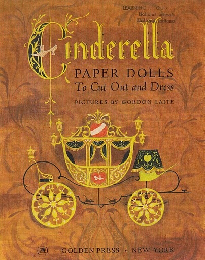 frank-o-meter: Here’s a gorgeous book and paper dolls set by Gordon Laite. I believe it was pu