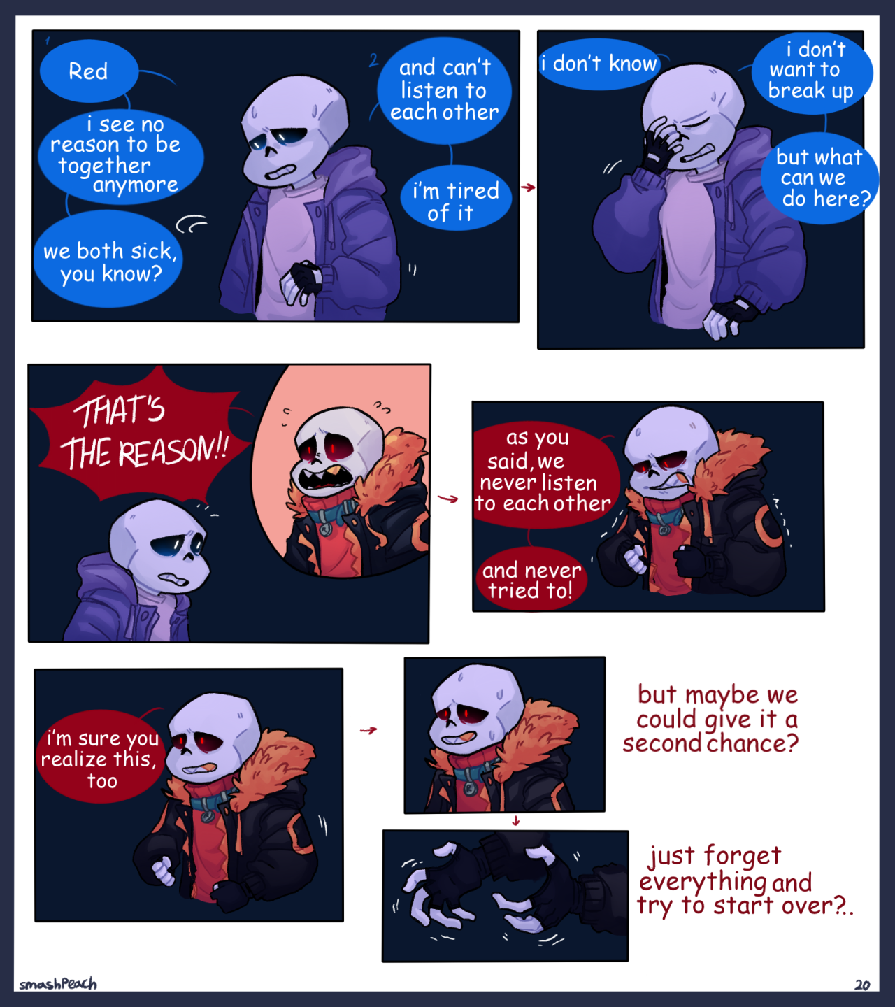 myammya-ut: “horror sans ”  Horror sans, Undertale fanart, Anime undertale