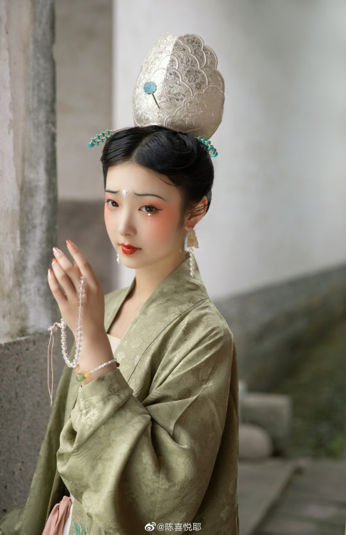 [Hanfu · 漢服]China Song Dynasty Chinese Traditional Clothing Hanfu Photoshoots Model：@ 陈喜悦耶 Hanfu： @慕