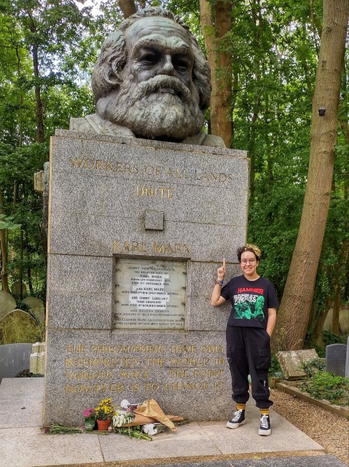 paid my respects to the man of the hour btw