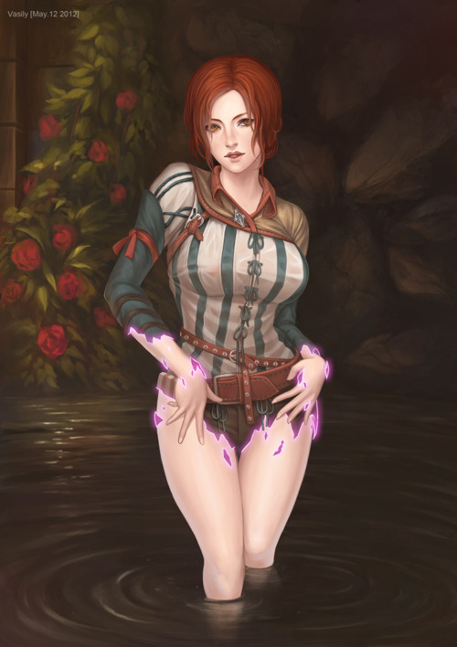 superheropinups:  Triss Merigold