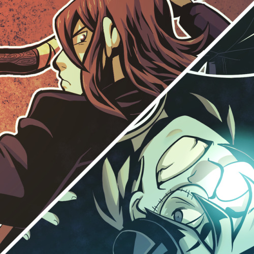 thestarfishface:Preview crop of my finished piece for the @souleater-zine! I had a lot of fun w
