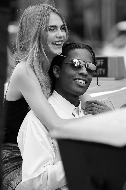 bewilderedfantasies:  Cara Delevingne &amp; ASAP Rocky 