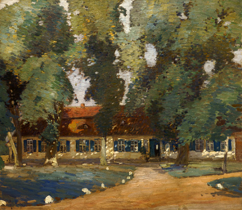 poboh:  Landsitz in der Mark, Max Uth. (1863 - 1914) 