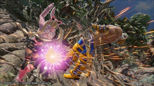 kuudererules:  Bandai Namco unveiled new Tekken 7 character Lucky Chloe during the Tekken 20th Anniversary Fan  Here is new image from Dengeki Online