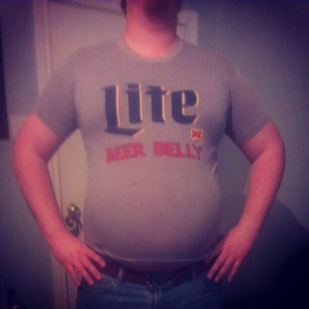 blogartus:  keepembloated: pgrant1270:  Not so lite  If it’s “Lite,” he’ll
