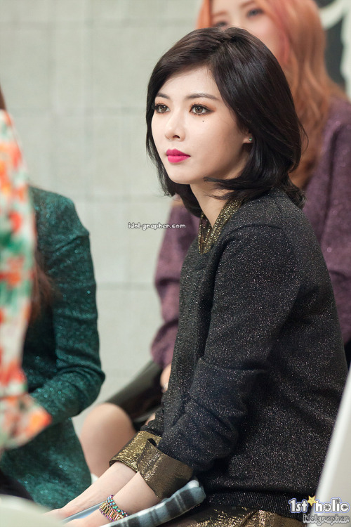 Kim Hyun Ah (4Minute) - MNet Wide Open Studio Pics