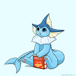 fridayflareon:bonus: cheezit fishcat without