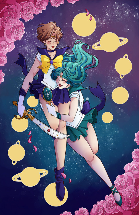 smashleyart:Some cute gays for Sailor Moon Day!