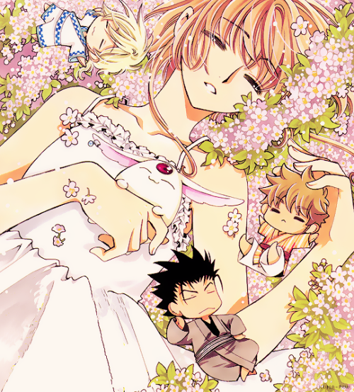 kuma-puu:  in her arms, he’s having a good dream. 