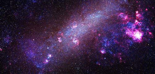 neptunesbounty:Large Magellanic Clouds &amp; Tarantula Nebula NGC 2070