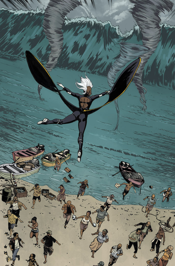 ororomunroe:  STORM #1(W) GREG PAK (W) • VICTOR IBANEZ (A/CA)Thief. Goddess. Headmistress.