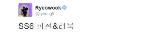 adriaena:  141129 ryeong9: SS6 Heechul&Ryeowook 