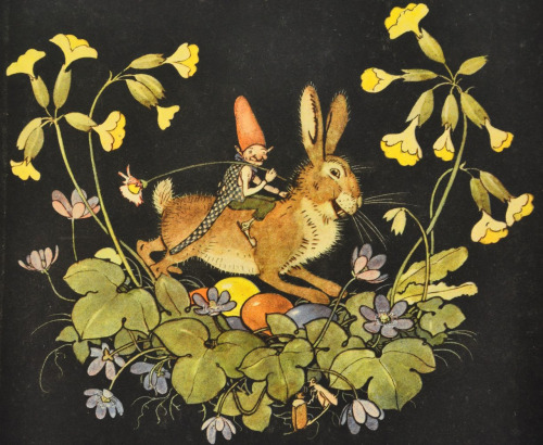 Else Wenz-Vietor, illustration for the children’s book  „Märchen-Ostern“ – Fairytale Easter, 1927. G