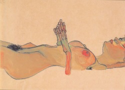 art-and-fury:  Totes Mädchen (full) - Egon Schiele 