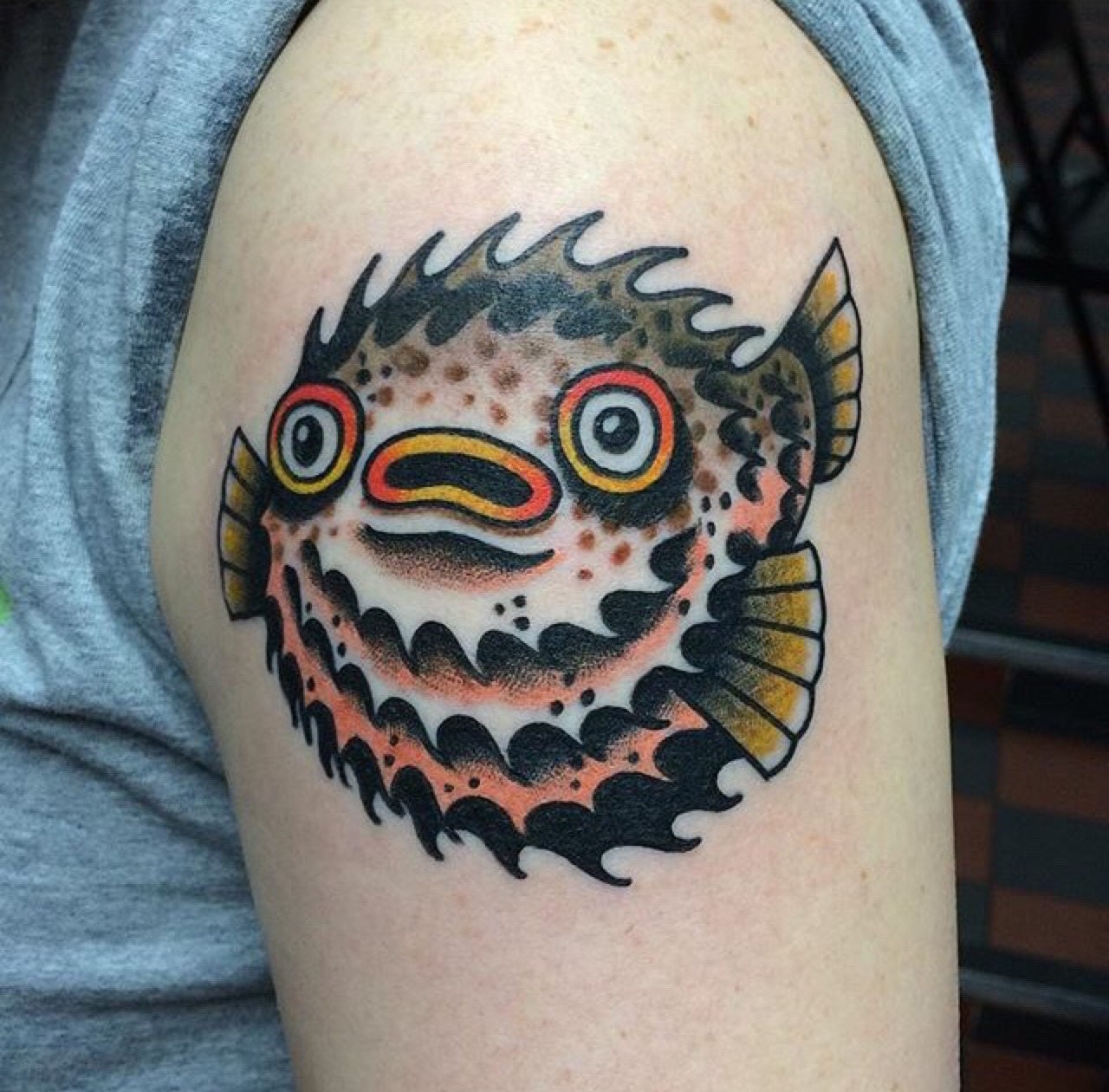 pufferfish in Tattoos  Search in 13M Tattoos Now  Tattoodo