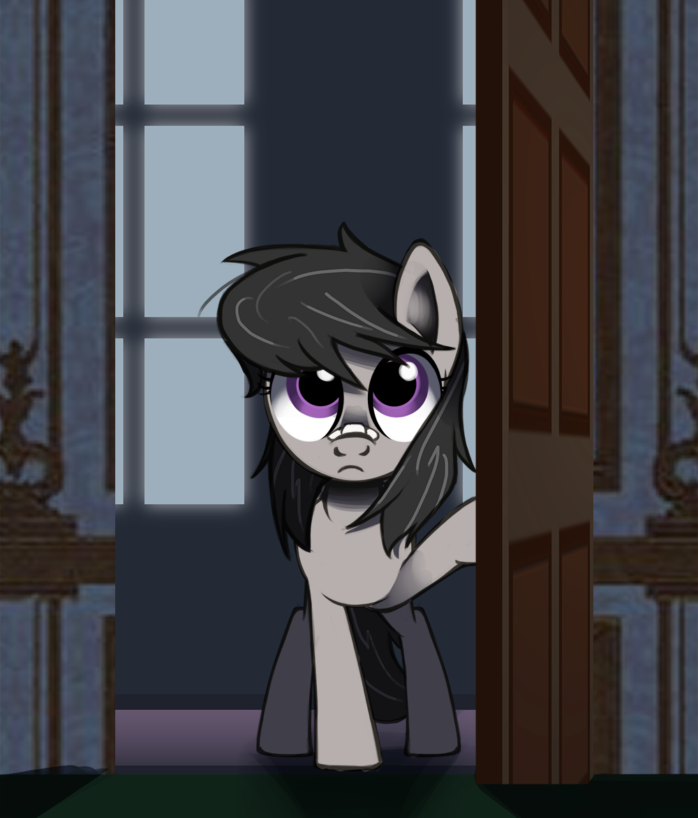 ask-canterlot-musicians:A distant calling. &hellip;.oh dear.