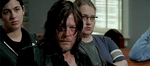 dixonscarol:  Carol and Daryl in “Not Tomorrow Yet”