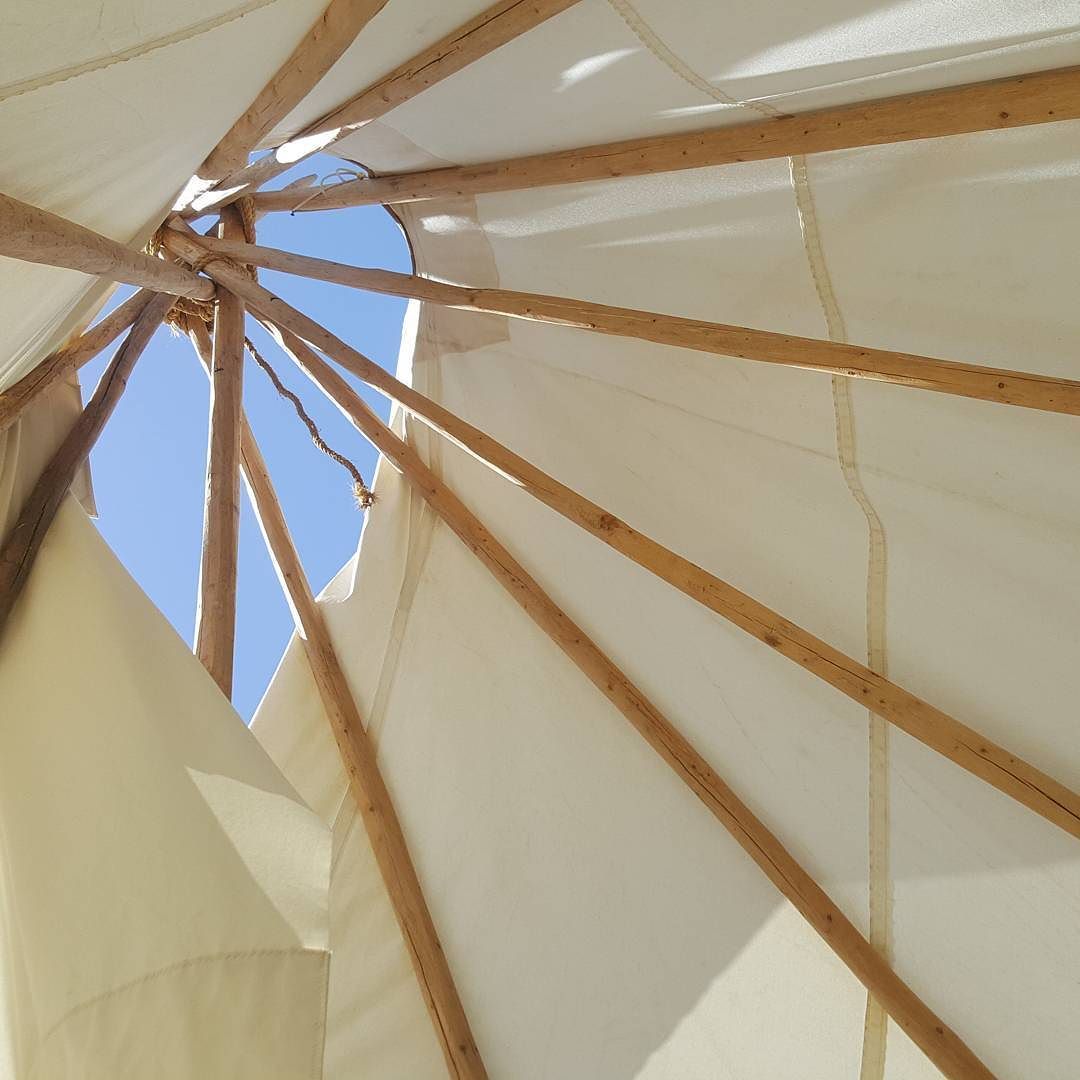 Last day waking up in our El Dorado tee pee&hellip; Headed to Malibu today. I