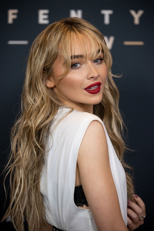 Sabrina Carpenter attends Rihanna’s Savage x Fenty Show Vol. 3 presented by Amazon Prime Video at Th