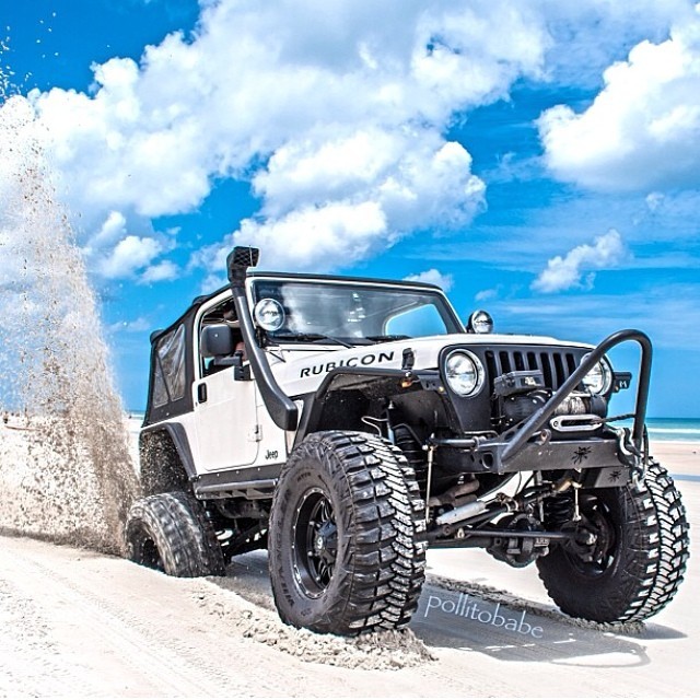 jeepflow:  Good morning my #jeeple what An amazing #tj #jeep #build by @albert_jeepinrubi