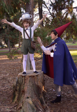 itscarororo:  bettyfelon:zoblogs:so-i-did-this-thing:pumpkinetics:Over the Garden Wall from last Winter Sac AnimeWirt - pumpkineticsBeatrice - heartenedsoldierGreg - heartenedsoldier’s little brotherMoreOH MY GODholy shit is this cute or what  oh my