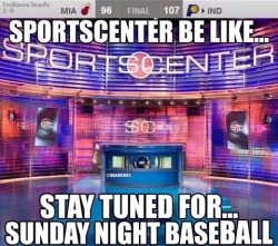 thenbamemes:  SportsCenter after the Miami