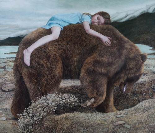 the curious painting of Christer Karlstad 