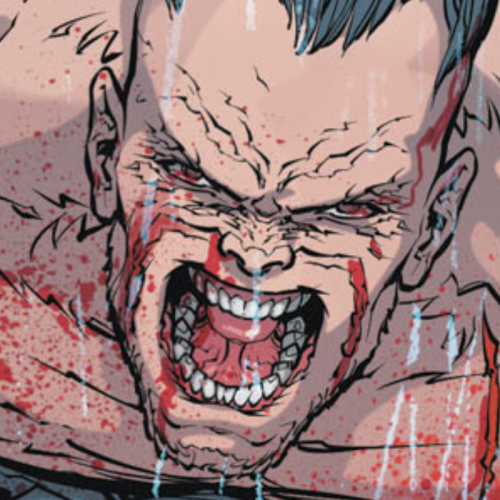 bad-comic-art:a compilation of obviously canvas flipped faces by Karl Mostert in DCeased: Unkillable