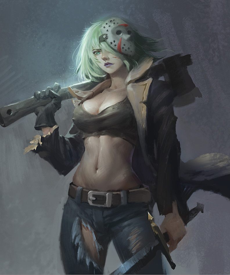art-of-cg-girls:  Axe woman by Doctor Hu