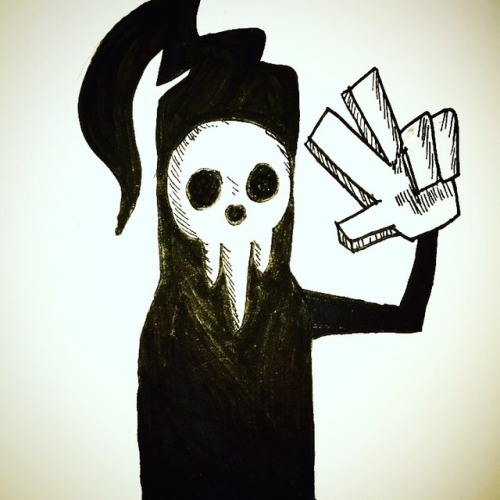Inktober Day 16: Death