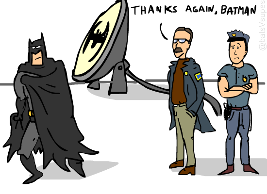 batsvsupes:  mysterious