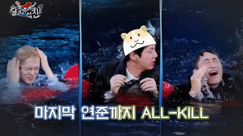 How Come The Hamster Cap Appeared Every Time Seokjin Fell Into Water (but This Only Happened To Seokjin)