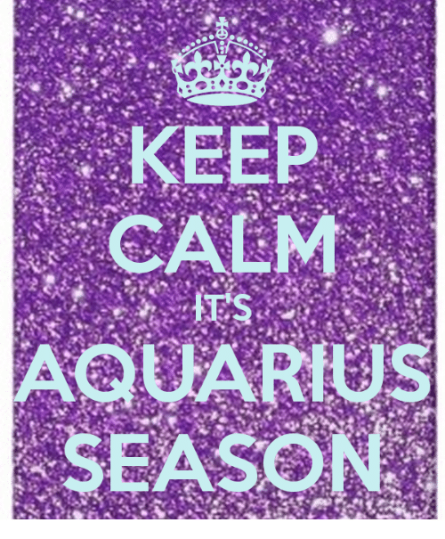 FINALLY ITS AQUARIUS SEASON!!!!!