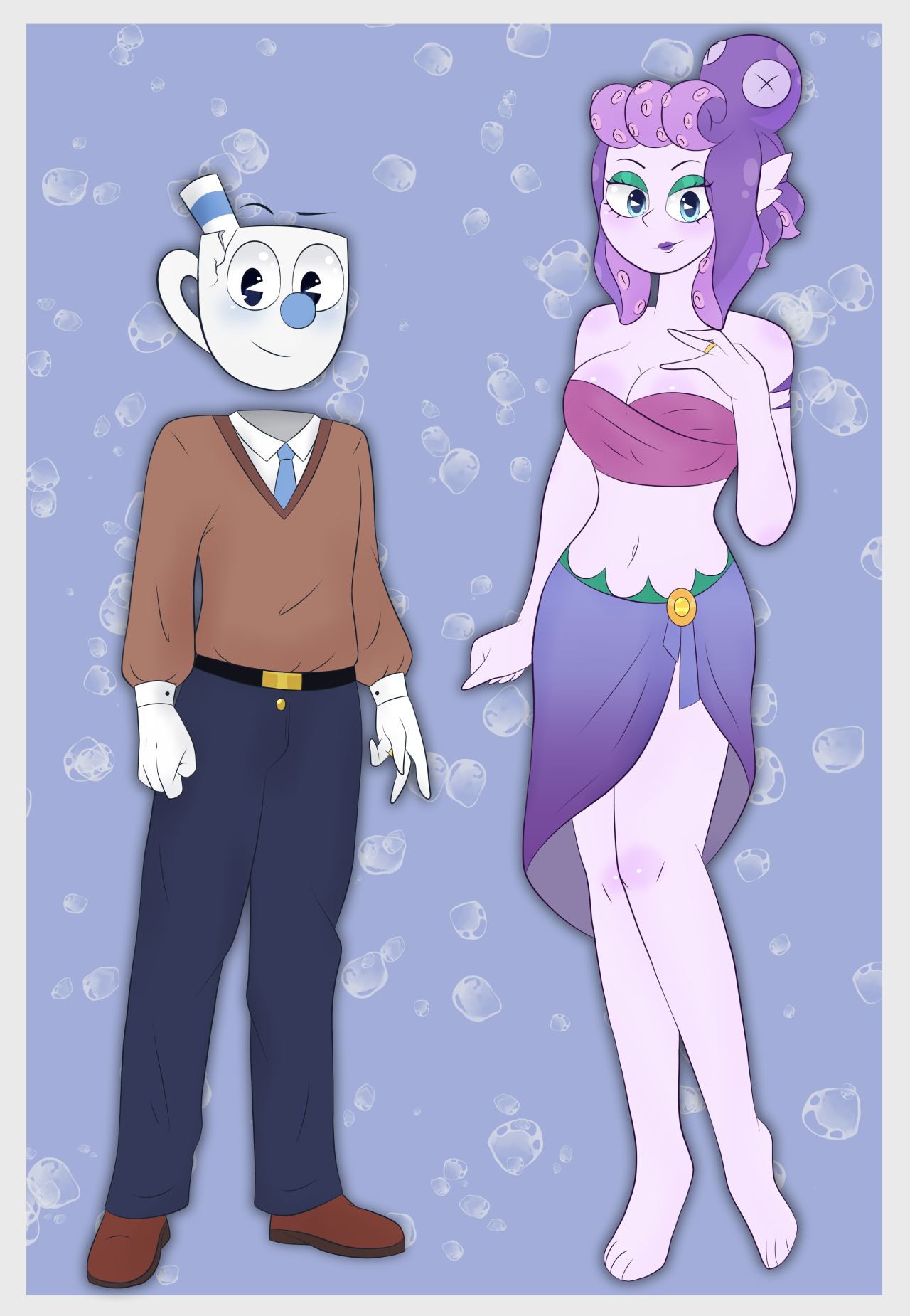 King Dice and Cala Maria Cosplay, Cuphead