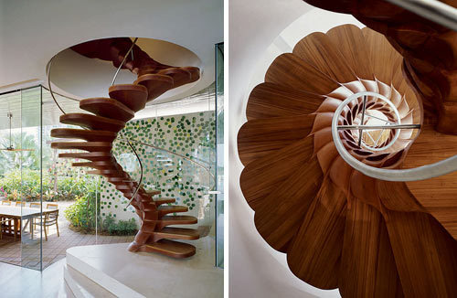 odditiesoflife:  Seven Surprising Modern Staircases Staircases can really make a