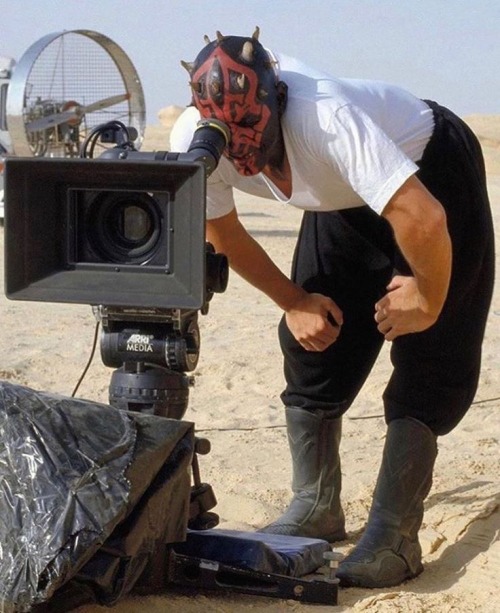 My Favorite Genre Of Photos Is Ray Park With Maul Make Up But Bare Arms 