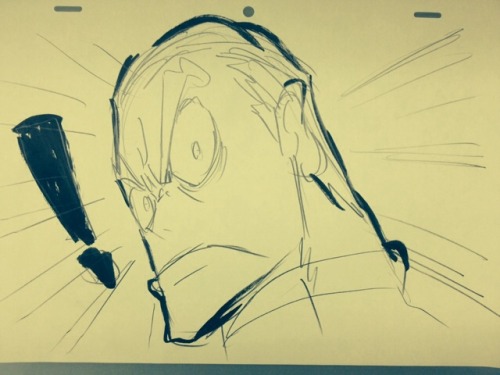 weedshibe:  beefyoctopi:  leseanthomas:  Toshio “Sushio” Ishizaki, Chief animation Director/Character Designer of Kill LA KiIl & his silly Ira Gamagori sketch stories done this past week at Studio Trigger.  just a reblog to let everybody know