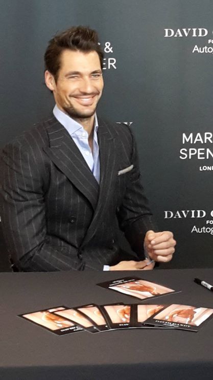 djgandyargentinafans:  David Gandy &amp; M&amp;S “Gandy for Autograph”