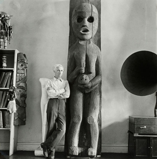 Max Ernst at Peggy Guggenheim’s Home, New York,1942