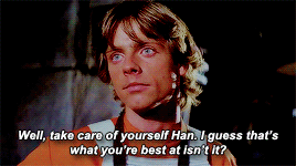 1eiaorgana:luke ‘angsty dramatic teen destined to save the galaxy’ skywalker
