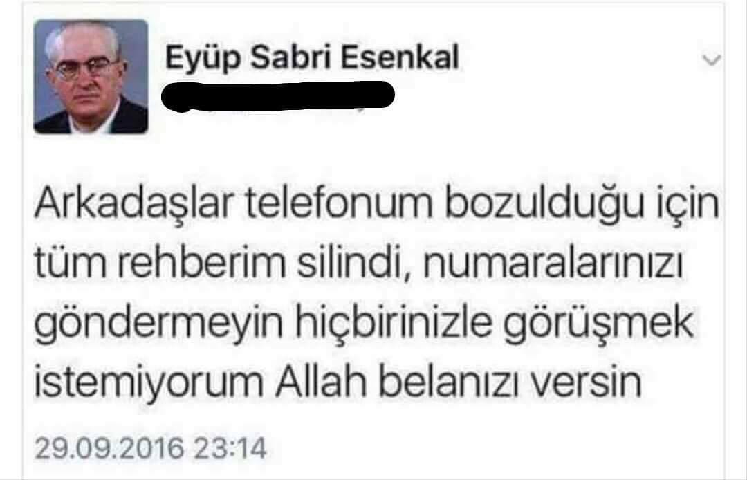 up Sabri Esenka
Arkadaşlar...