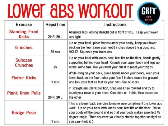 Top Lower Ab Workouts and Exercises