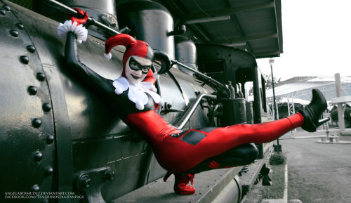 allstarscosplay:Cosplay Star: Angela Bermudez is Harley Quinn!Want to be a Cosplay Star? Send your s