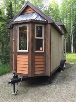 Builtsosmall:  Gorgeous Tiny House Http://Tinyhouselistings.com/Listing/Wasilla-Alaska-12-Colorado-Made-Tiny-House-On-Wheels/