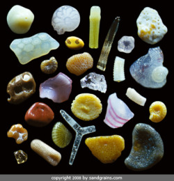 earthstory:  A Grain of Sand  Sand is soft,