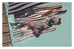 amarc7:  Captain America limited printby mbreitweiser 