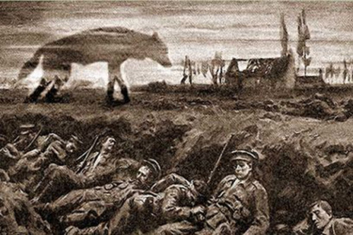 celtic-tactical:curiouslystrangehorror:The Mysterious Hellhound of World War 1 The tale of The 