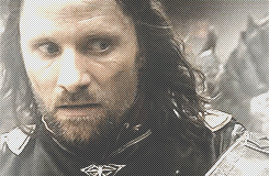 ughleni:  Here is Aragorn, son of Arathorn, chieftain of the Dúnedain of Arnor,
