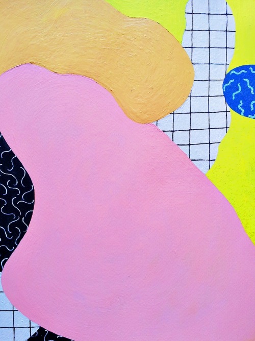 sonjabarbaric:  testing shapes, colors and patterns that kind of remind me of bubble gums 